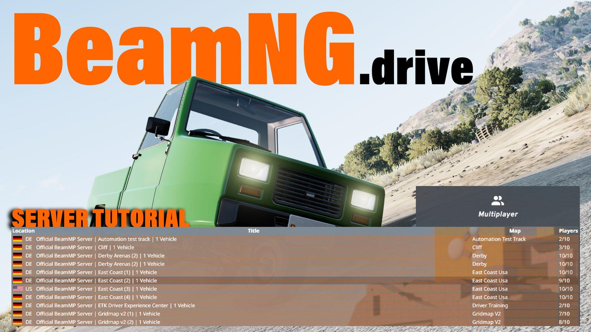 How to make a BeamMP server: hosting guide