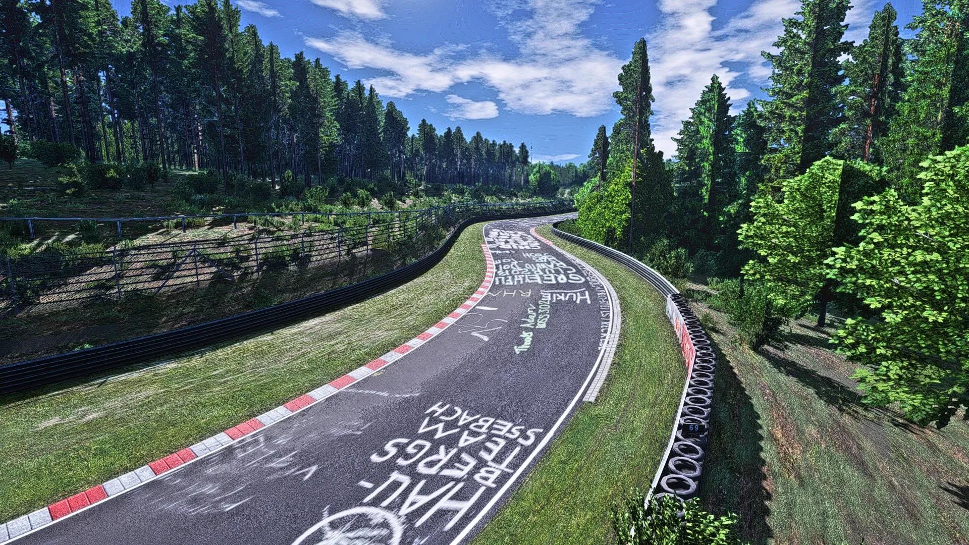 Nürburgring Nordschleife mod map in BeamNG.drive