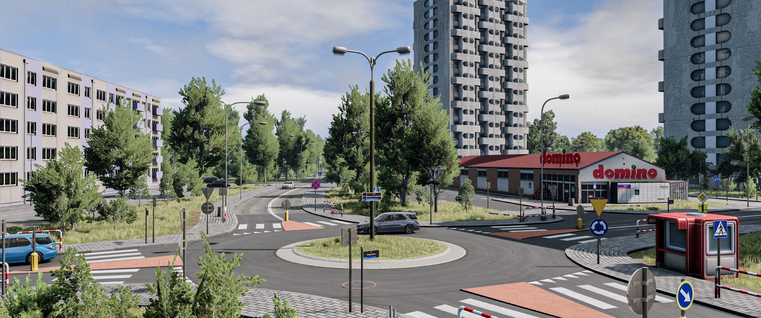 Polish Roads custom map for BeamNG.drive