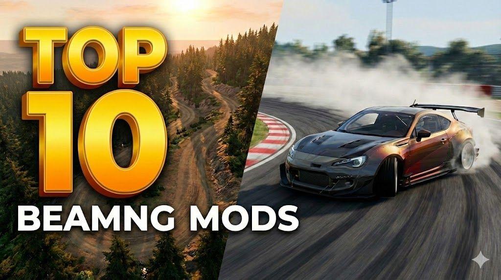 Top 10 car and map mods for BeamNG.drive and BeamMP